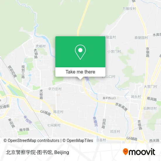 北京警察学院-图书馆 map