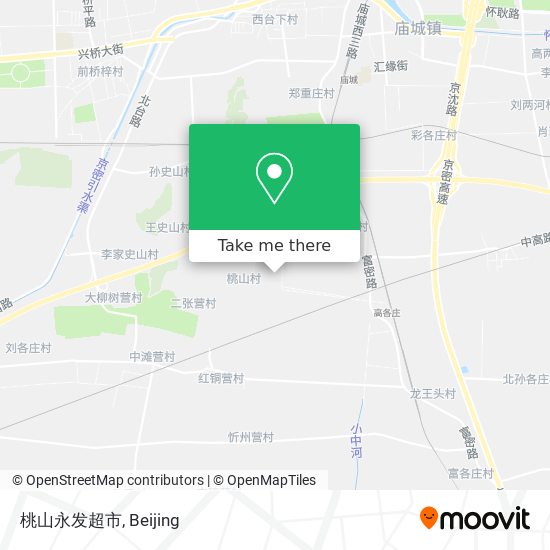 桃山永发超市 map