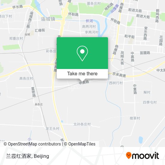 兰霞红酒家 map