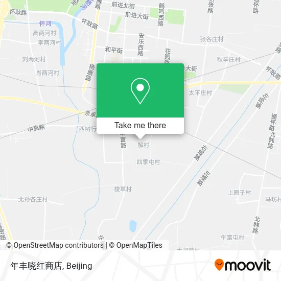 年丰晓红商店 map