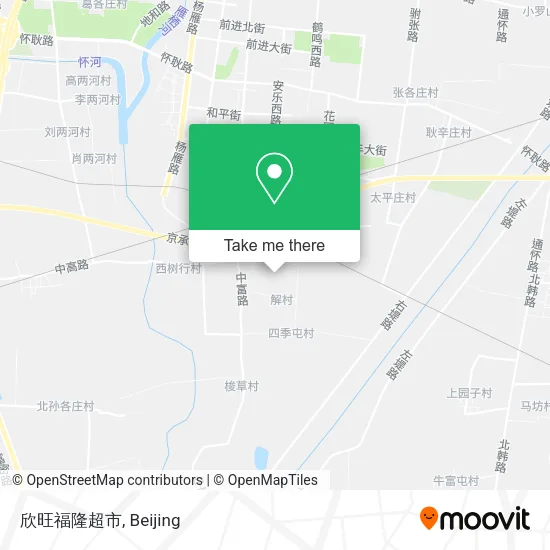 欣旺福隆超市 map