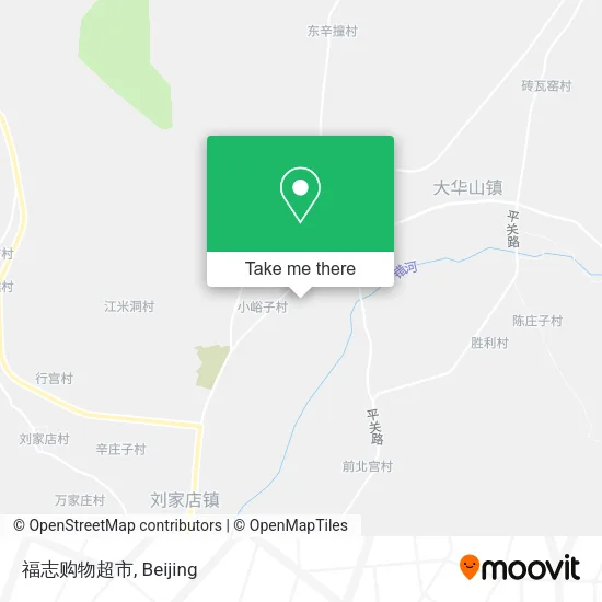 福志购物超市 map