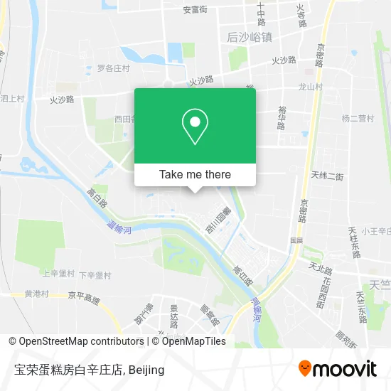 宝荣蛋糕房白辛庄店 map
