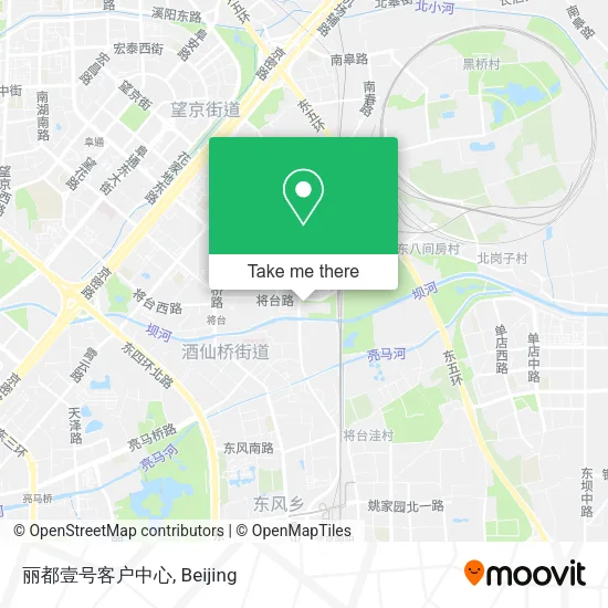 丽都壹号客户中心 map
