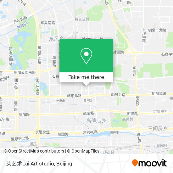 莱艺术Lai Art studio map
