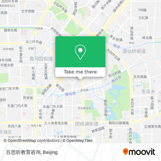 百思听教育咨询 map