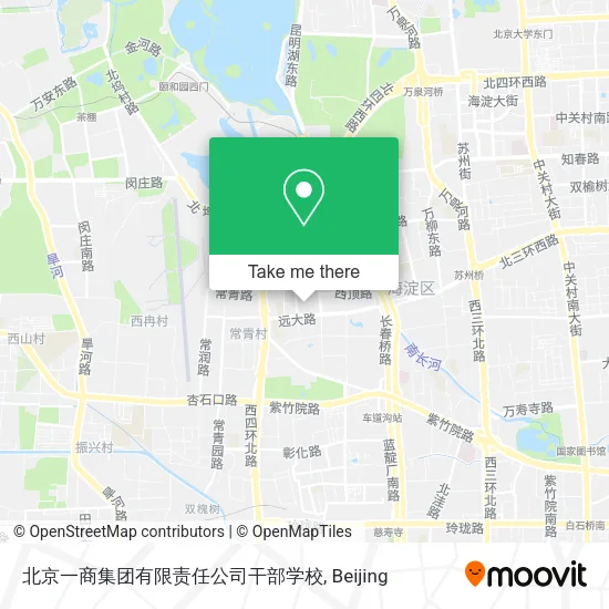 北京一商集团有限责任公司干部学校 map