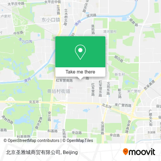 北京圣雅城商贸有限公司 map