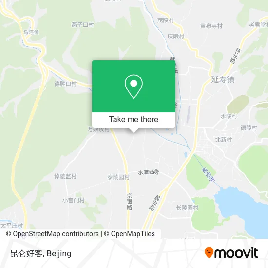 昆仑好客 map