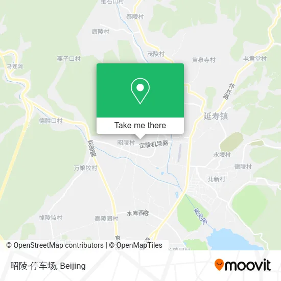 昭陵-停车场 map