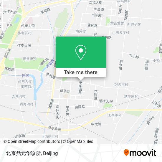 北京鼎元华诊所 map