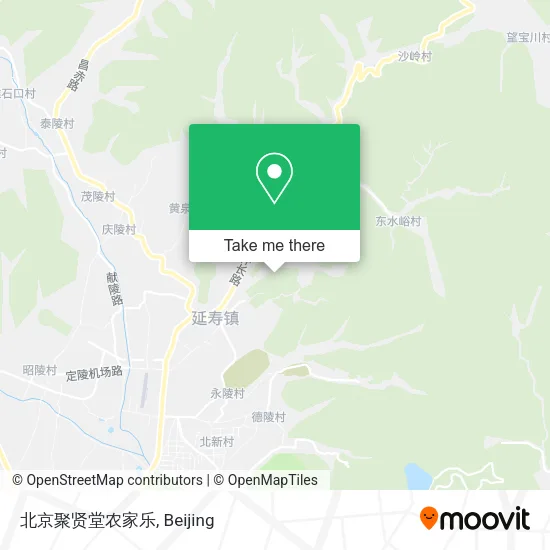 北京聚贤堂农家乐 map
