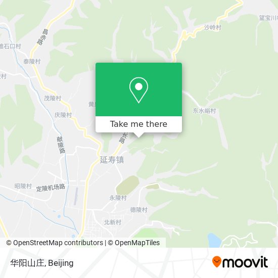 华阳山庄 map