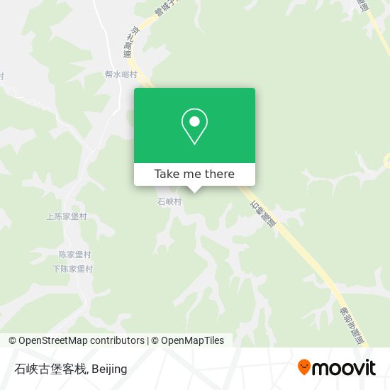 石峡古堡客栈 map