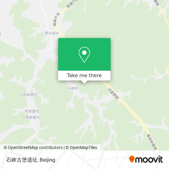 石峡古堡遗址 map