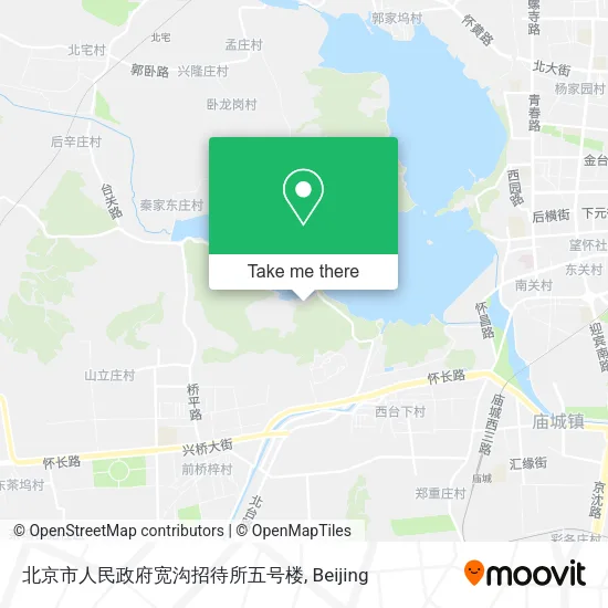 北京市人民政府宽沟招待所五号楼 map