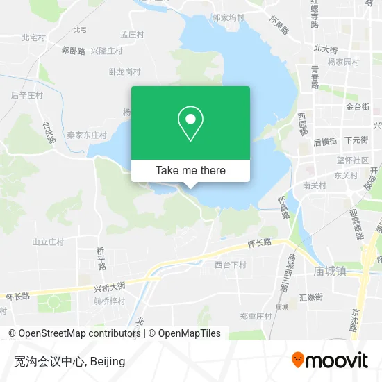 宽沟会议中心 map