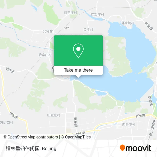 福林垂钓休闲园 map