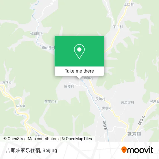 吉顺农家乐住宿 map