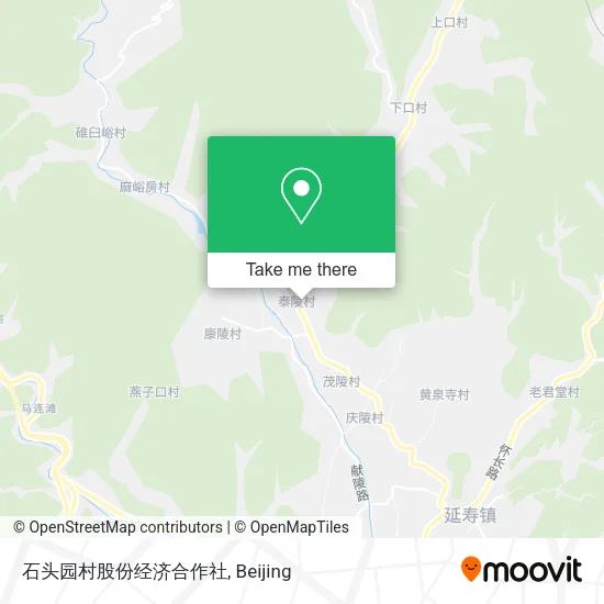 石头园村股份经济合作社 map