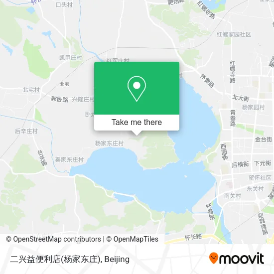 二兴益便利店(杨家东庄) map
