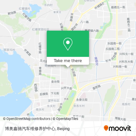 博奥鑫驰汽车维修养护中心 map