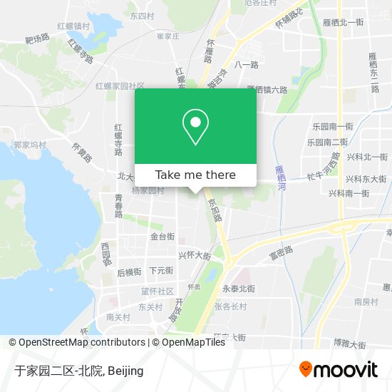 于家园二区-北院 map