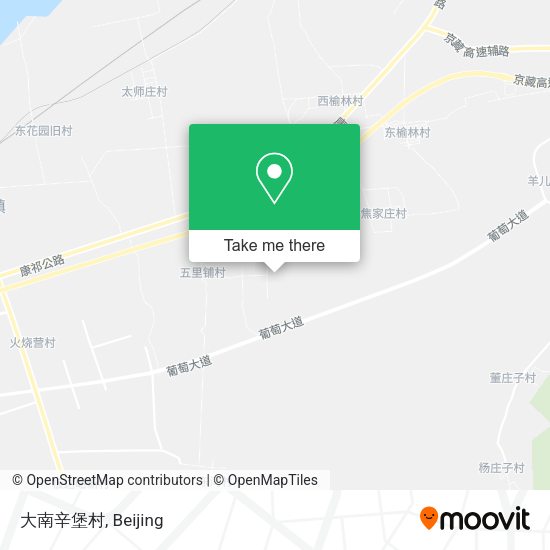 大南辛堡村 map