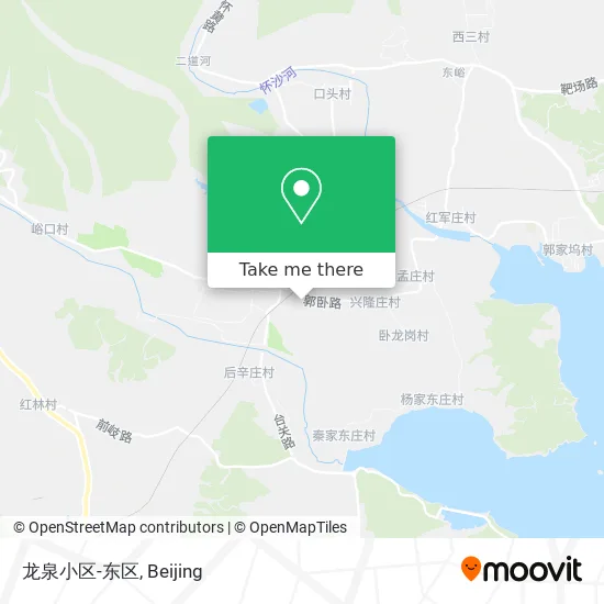 龙泉小区-东区 map