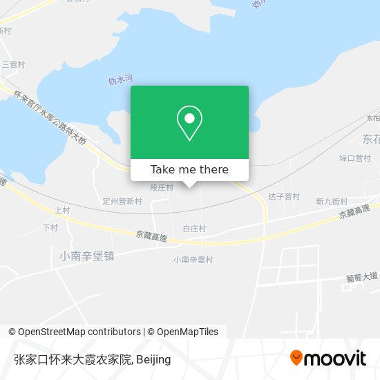 张家口怀来大霞农家院 map