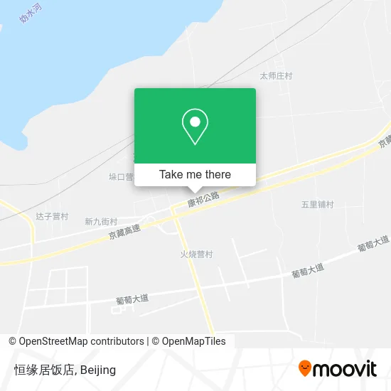 恒缘居饭店 map