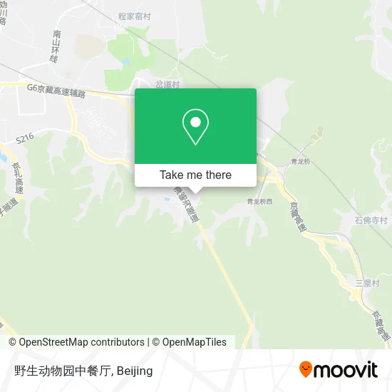 野生动物园中餐厅 map