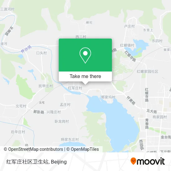 红军庄社区卫生站 map