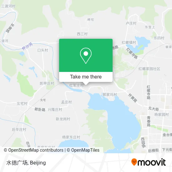 水德广场 map