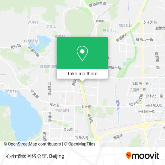 心雨情缘网络会馆 map