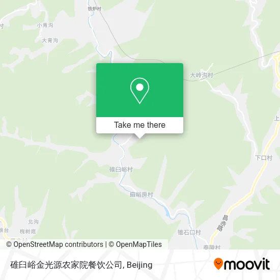 碓臼峪金光源农家院餐饮公司 map