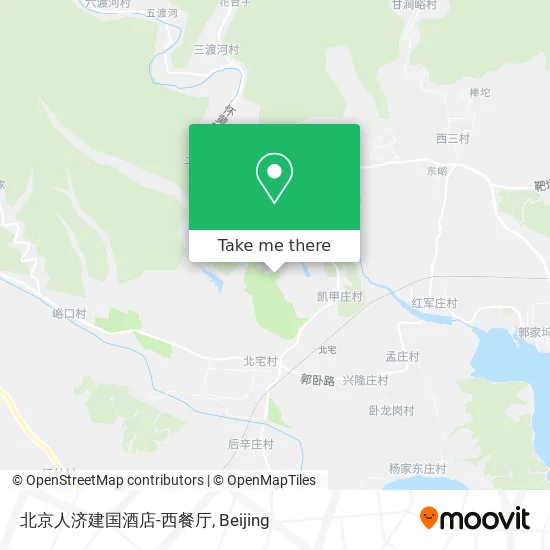 北京人济建国酒店-西餐厅 map