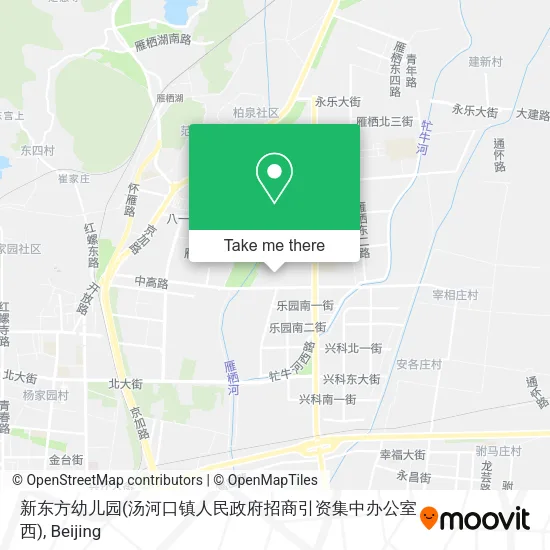 新东方幼儿园(汤河口镇人民政府招商引资集中办公室西) map