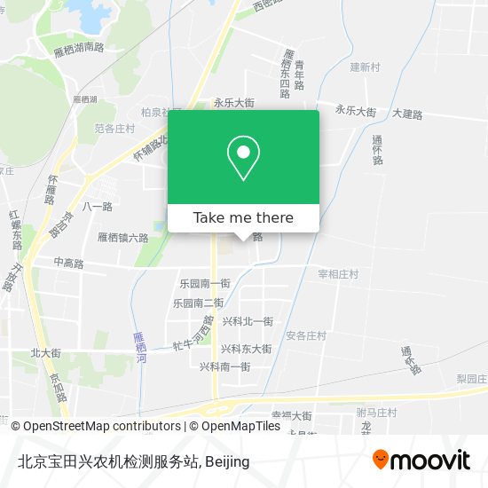 北京宝田兴农机检测服务站 map