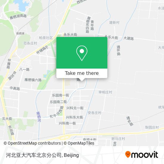 河北亚大汽车北京分公司 map