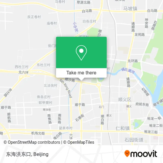 东海洪东口 map