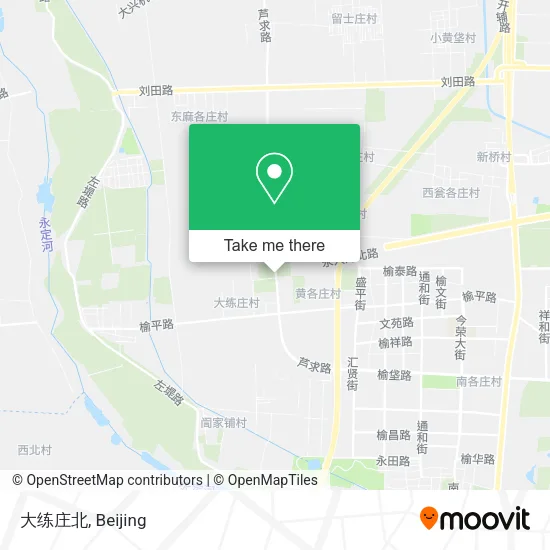 大练庄北 map