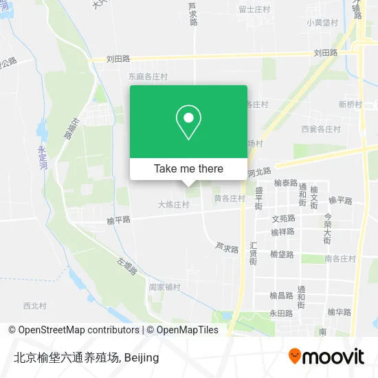 北京榆垡六通养殖场 map