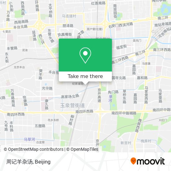 周记羊杂汤 map