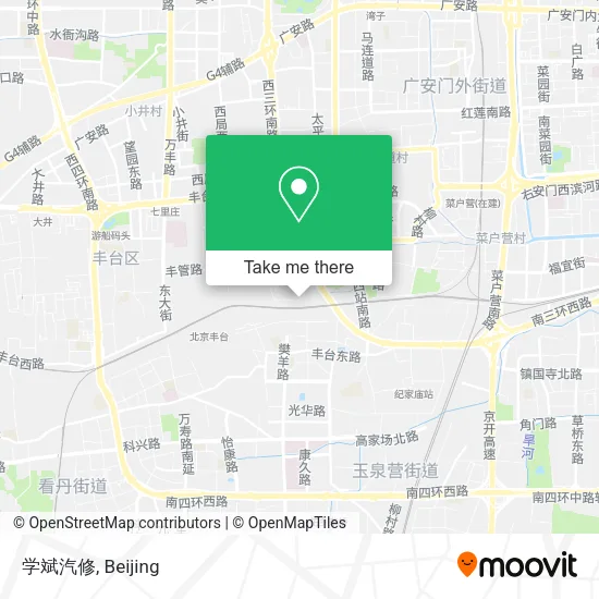 学斌汽修 map