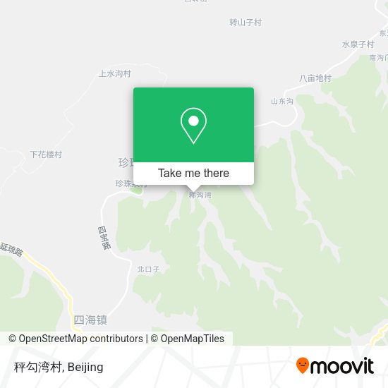秤勾湾村 map