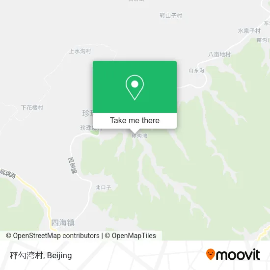 秤勾湾村 map