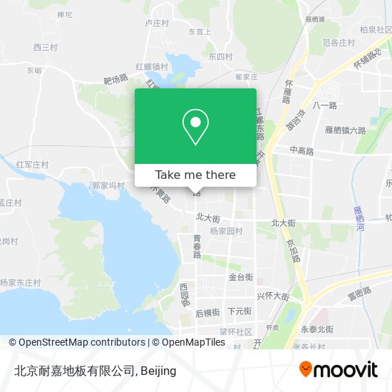 北京耐嘉地板有限公司 map
