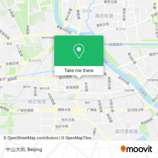 中山大街 map