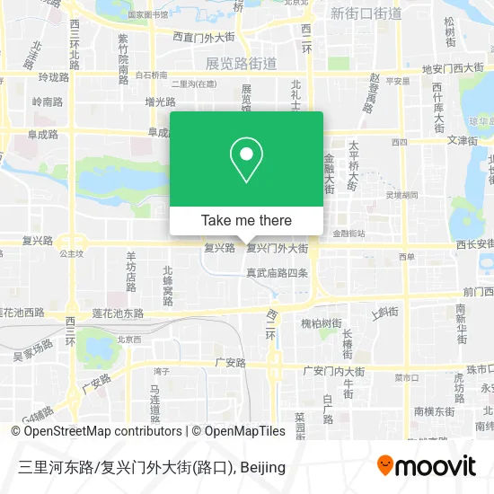 三里河东路/复兴门外大街(路口) map